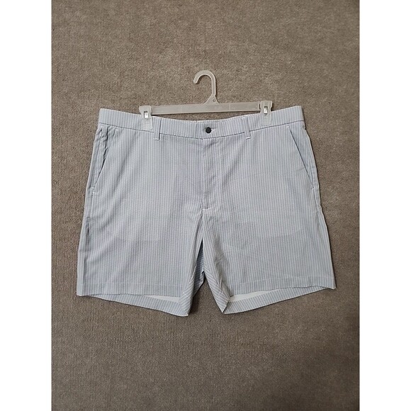 Callaway Golf Opti-Dri Shorts Mens 42 White Gray Nails Stretch Performance